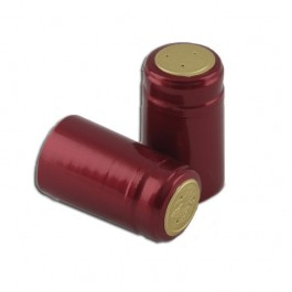 Burgundy Shiny PVC Capsules