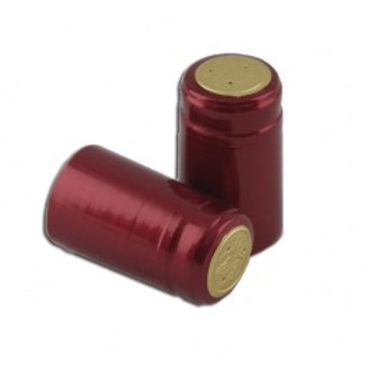 Burgundy Shiny PVC Capsules