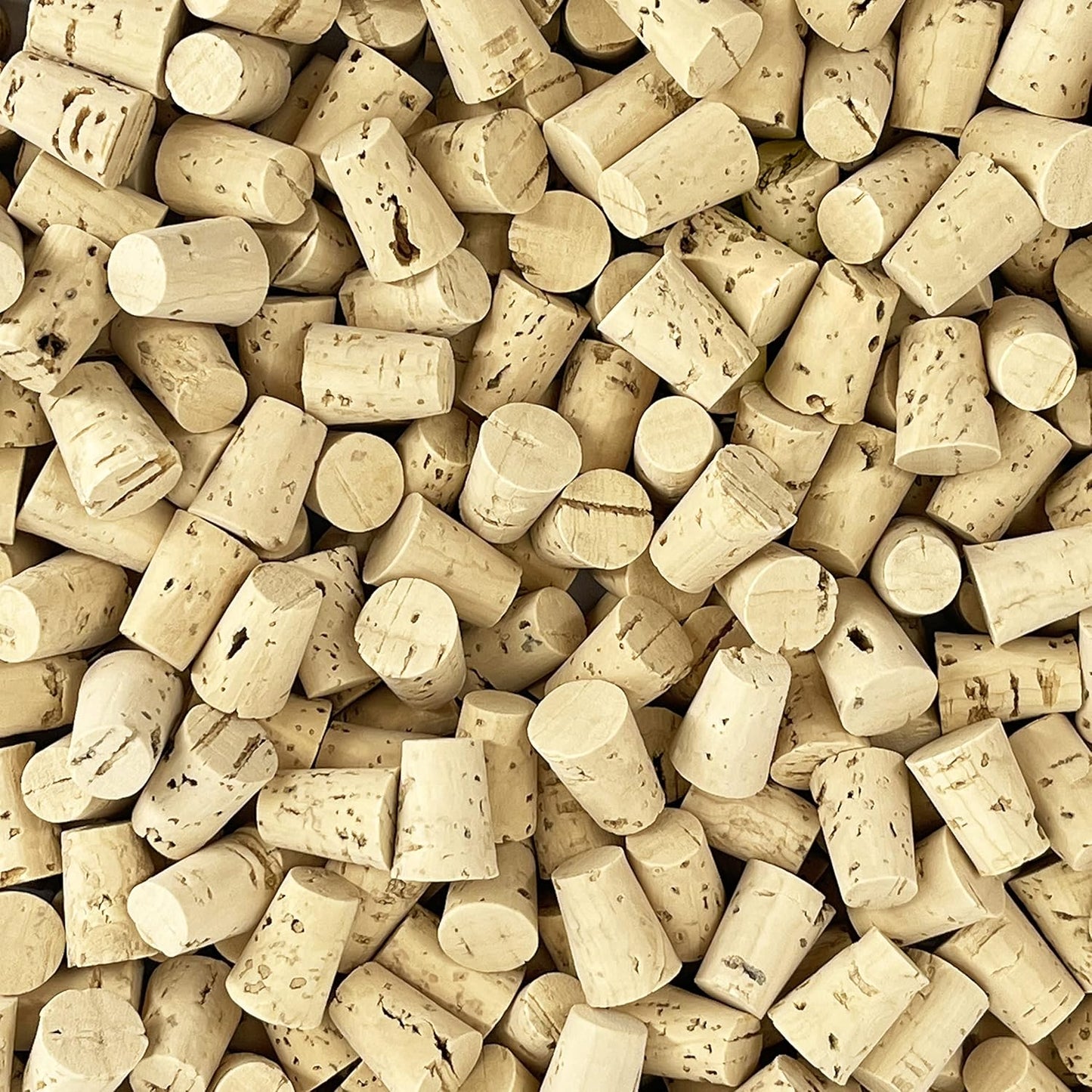 Close-up of a pile of wine corks